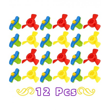 15 Pcs Light Up Spinning Tops with Launcher Novelty Spinners Flying Sauce Bulk Party Favors $29.79 Novelty Spinning Tops