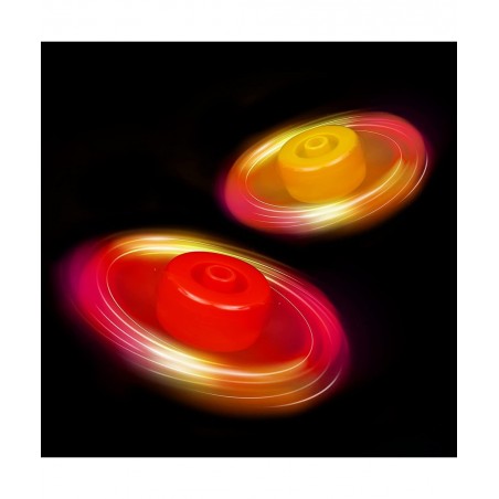 15 Pcs Light Up Spinning Tops with Launcher Novelty Spinners Flying Sauce Bulk Party Favors $29.79 Novelty Spinning Tops