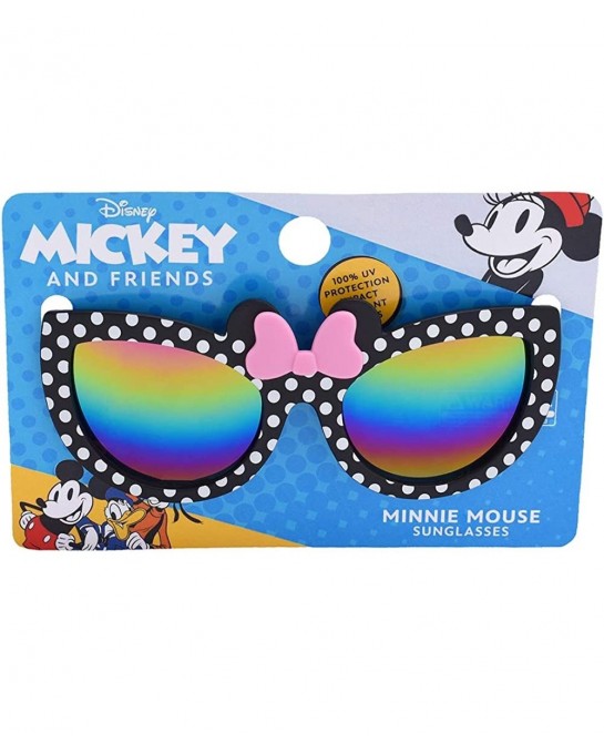Officially Licensed Disney Minnie Mouse Black and White Polka Dot Lil' Characters Kid Shades Costume Child Size Sunglasses UV...