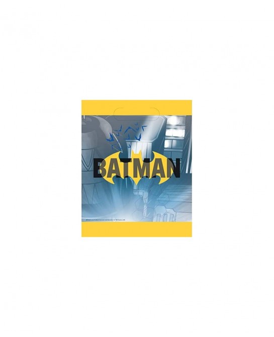 Batman Birthday Party Supplies Favor Bundle Pack includes Loot Bags Bracelets Tattoos Stickers Party Paper Masks $39.23 Kids'...