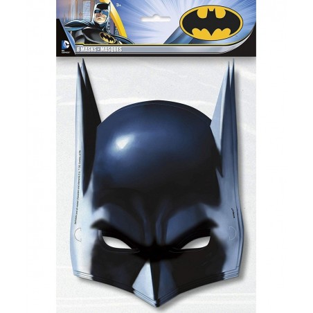 Batman Birthday Party Supplies Favor Bundle Pack includes Loot Bags Bracelets Tattoos Stickers Party Paper Masks $39.23 Kids'...
