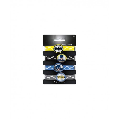 Batman Birthday Party Supplies Favor Bundle Pack includes Loot Bags Bracelets Tattoos Stickers Party Paper Masks $39.23 Kids'...