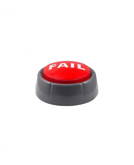 Epic Fail Button | Sad Trombone Sound Effect Button (Batteries Included) Back to School Christmas Holiday Stocking Stuffer Gi...