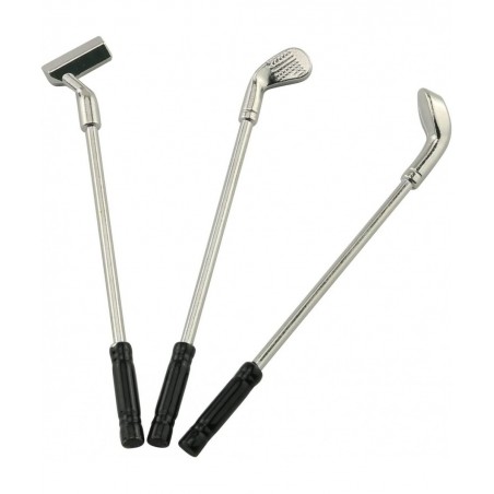 Mini Sports Golf Set 1Set 1:12 Miniature Golf Club Model Mini House Decoration Accessories $16.71 Dollhouse Accessories