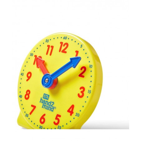 Mini Geared Clock Telling Time Teaching Clock Learn to Tell Time Clock Analog Learning Clock Clock for Kids Learning to Tell ...