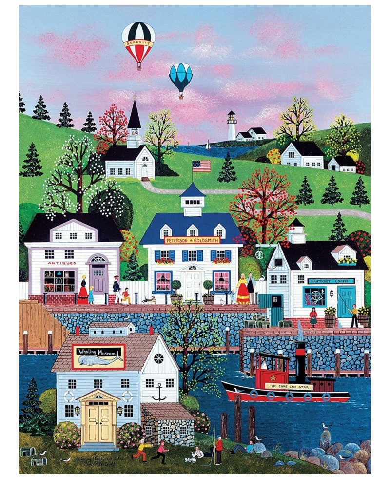Jane Wooster Scott - Nantucket - 550 Piece Jigsaw Puzzle $20.65 Jigsaw Puzzles