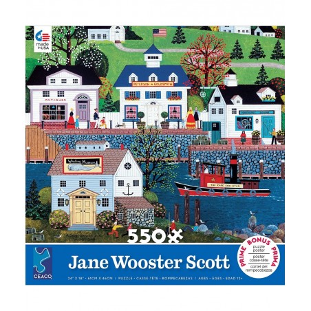 Jane Wooster Scott - Nantucket - 550 Piece Jigsaw Puzzle $20.65 Jigsaw Puzzles
