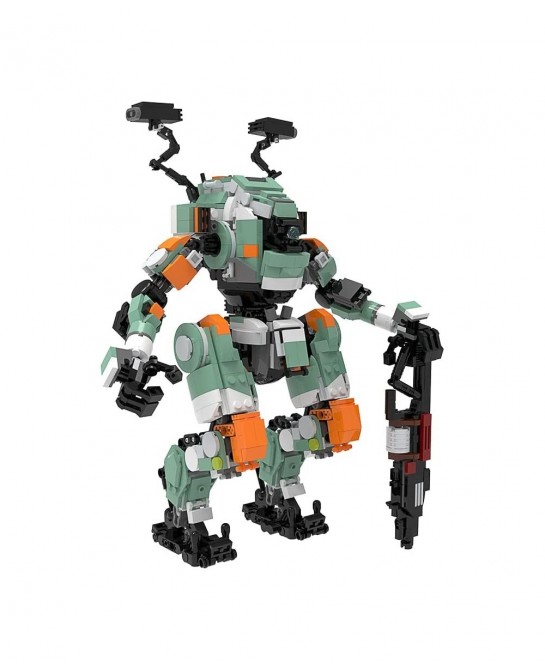 BT-7274 Vanguard-Class Titan Building Model Kit Anime Game Mecha Robot Action Figures Mechina Armor Building Block Toy Impres...