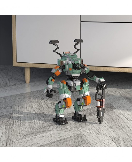 BT-7274 Vanguard-Class Titan Building Model Kit Anime Game Mecha Robot Action Figures Mechina Armor Building Block Toy Impres...