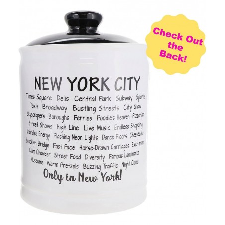 New York City Fund Piggy Bank New York Vacation Adventure Money Jar $50.10 Kids' Money Banks