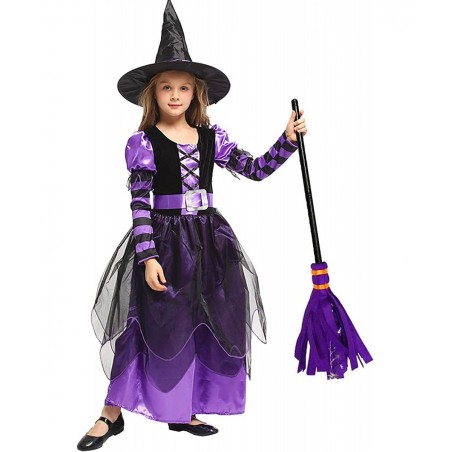 Royal Vampire Costume for Girls Dress Up Cosplay Costumes Halloween Gothic Victorian Vampiress Queen Role Playing $29.42 Kids...