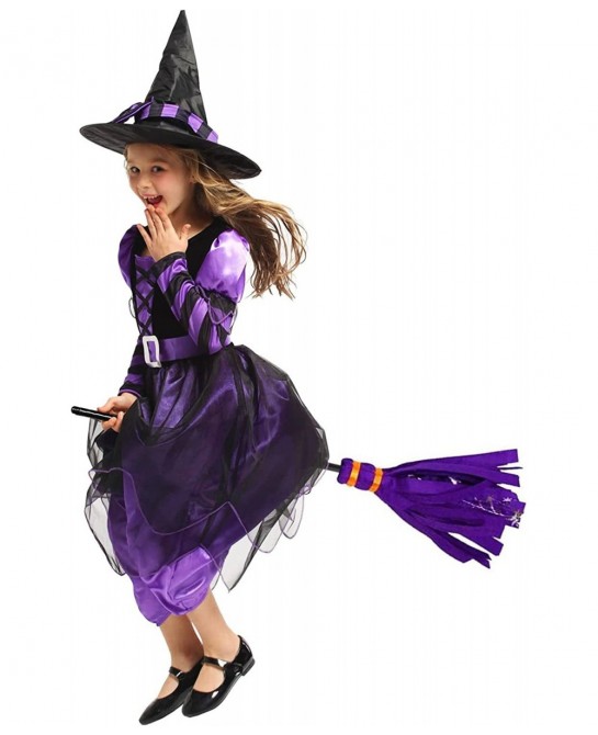 Royal Vampire Costume for Girls Dress Up Cosplay Costumes Halloween Gothic Victorian Vampiress Queen Role Playing $29.42 Kids...