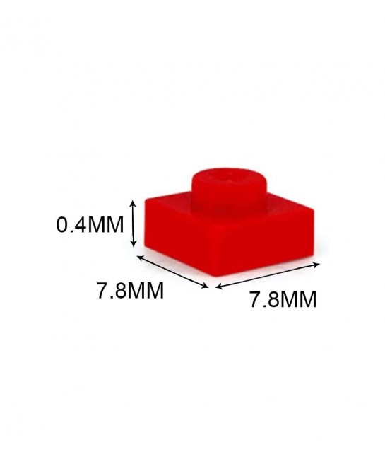 500 Pieces Classic Building Bricks Set Compatible with All Major Brands (1x1 Shape) $18.32 Toy Building Sets