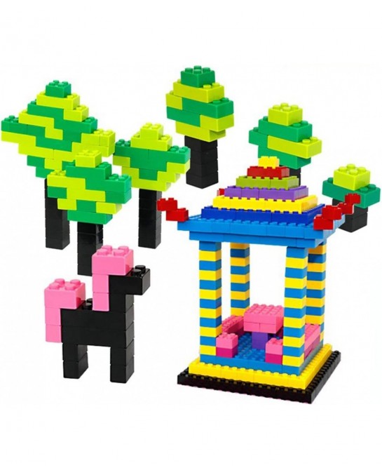 500 Pieces Classic Building Bricks Set Compatible with All Major Brands (1x1 Shape) $18.32 Toy Building Sets