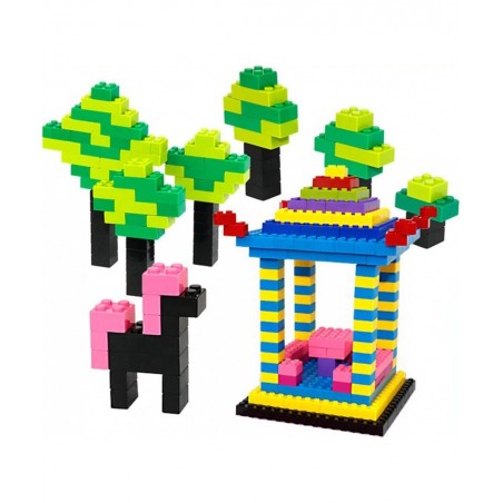 500 Pieces Classic Building Bricks Set Compatible with All Major Brands (1x1 Shape) $18.32 Toy Building Sets