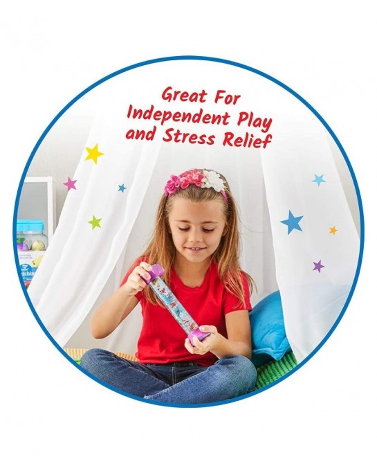 Express Your Feelings Sensory Bottles Calm Down Corner Essentials & Sensory Fidget Tubes Anxiety Relief Toy Occupational Ther...