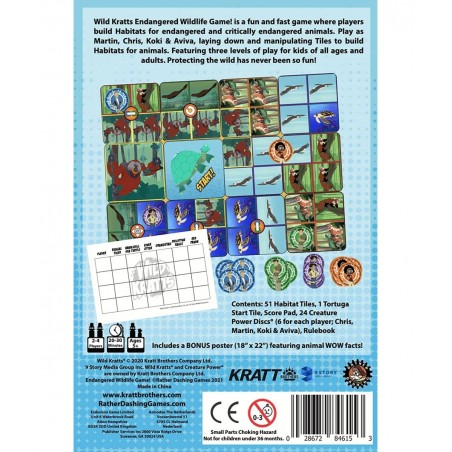 Wild Kratts Endangered Wilds Game! $42.09 Board Games