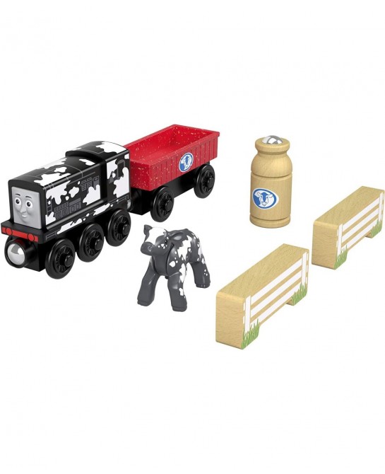 Wood Diesel's Dairy Drop-Off $65.41 Kids' Play Cars & Race Cars