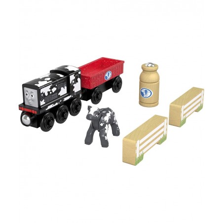 Wood Diesel's Dairy Drop-Off $65.41 Kids' Play Cars & Race Cars