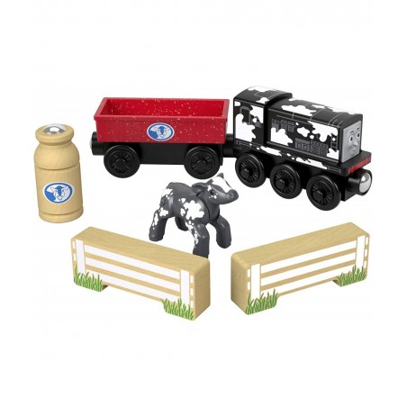 Wood Diesel's Dairy Drop-Off $65.41 Kids' Play Cars & Race Cars