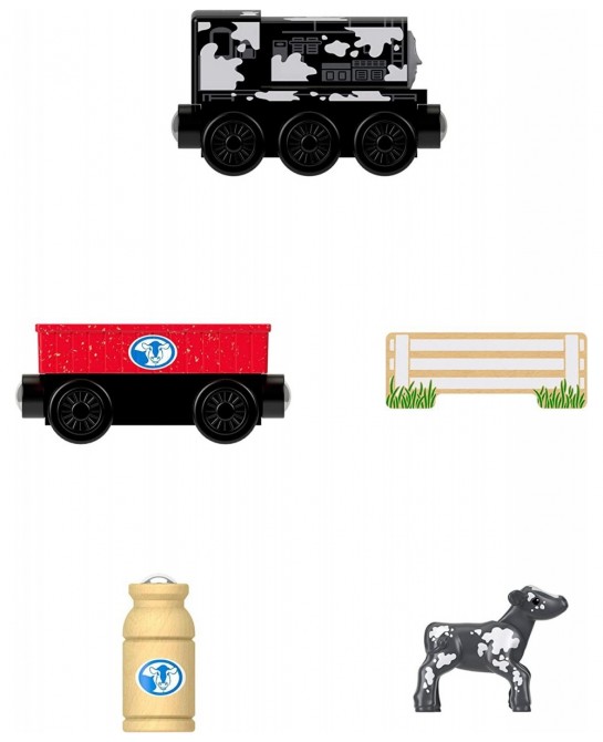Wood Diesel's Dairy Drop-Off $65.41 Kids' Play Cars & Race Cars