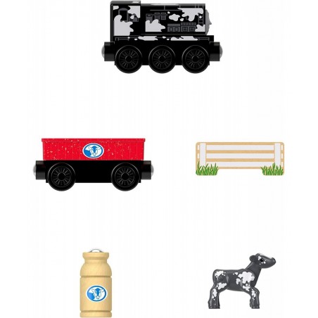 Wood Diesel's Dairy Drop-Off $65.41 Kids' Play Cars & Race Cars