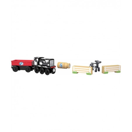 Wood Diesel's Dairy Drop-Off $65.41 Kids' Play Cars & Race Cars