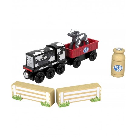 Wood Diesel's Dairy Drop-Off $65.41 Kids' Play Cars & Race Cars