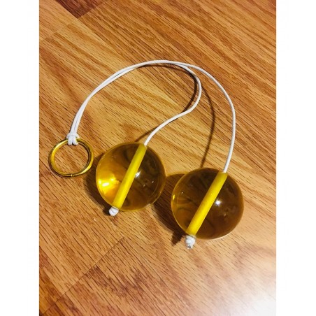 Clackers Click Clacks klackers balls on a string Noise Maker Toy Color May Vary (RANDOM COLOR) $67.26 Noisemaker Toys