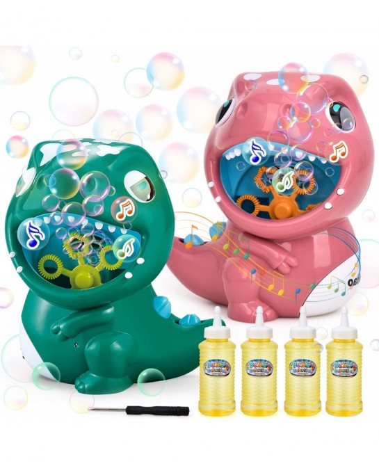 Bubble Lawn Mower for Kids Automatic Bubble Blower Machine with Music Sounds Outdoor Push Toys for Toddler Activity Walker wi...