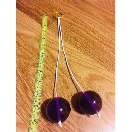 Clackers Click Clacks klackers balls on a string Noise Maker Toy Color May Vary (RANDOM COLOR) $67.26 Noisemaker Toys
