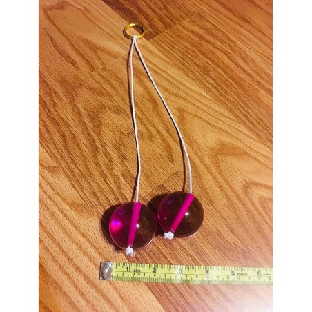 Clackers Click Clacks klackers balls on a string Noise Maker Toy Color May Vary (RANDOM COLOR) $67.26 Noisemaker Toys