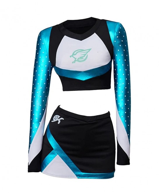 Maddy Cheerleading Outfit Maddy Costume Girls Cheer Leader Uniform Top Dress Sets $45.62 Kids' Costumes