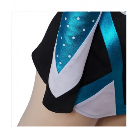 Maddy Cheerleading Outfit Maddy Costume Girls Cheer Leader Uniform Top Dress Sets $45.62 Kids' Costumes