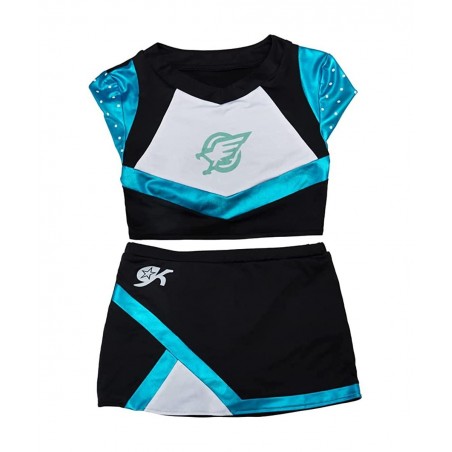 Maddy Cheerleading Outfit Maddy Costume Girls Cheer Leader Uniform Top Dress Sets $45.62 Kids' Costumes