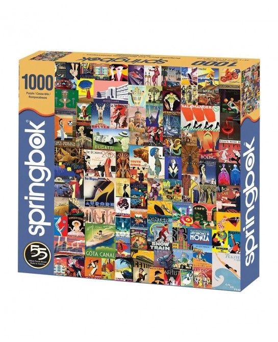 Springbok's 1000 Piece Jigsaw Puzzle Delightful Deco - Made in USA $35.12 Jigsaw Puzzles