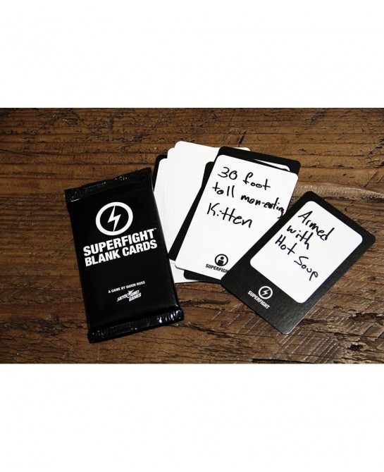 SUPERFIGHT Card Game from The Blank Cards (20 Card Pack) $16.45 Card Games