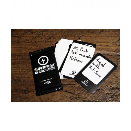 SUPERFIGHT Card Game from The Blank Cards (20 Card Pack) $16.45 Card Games