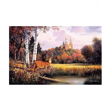 Sacred Refuge 550 pc Jigsaw Puzzle - - 75137 $23.66 Jigsaw Puzzles