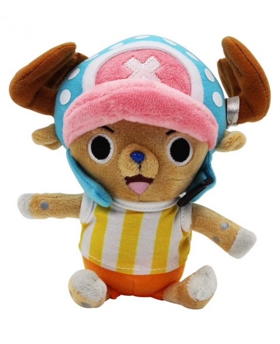 One Piece New World Straw Hat Crew Chopper Rumbling Plush 6" Stuffed Figure Anime Manga Home Room Decor Essential Accessories...