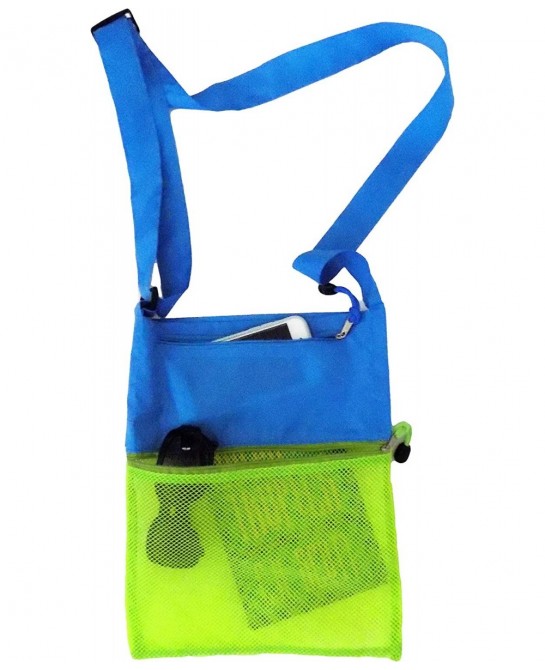 Shell Collecting Beach Bag (3 Pocket) $18.41 Sandboxes & Beach Toys