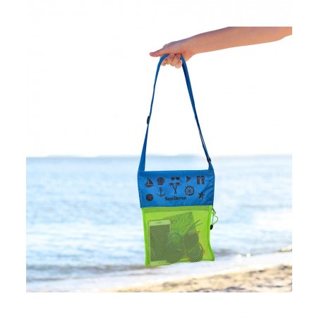Shell Collecting Beach Bag (3 Pocket) $18.41 Sandboxes & Beach Toys
