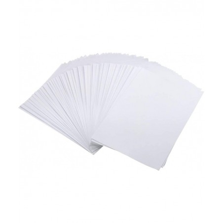 100PCS White Watercolor Paper 100% Rag Cotton Watercolor Paper Cold Press Cut Bulk Pack for Watercolorists Students Beginning...