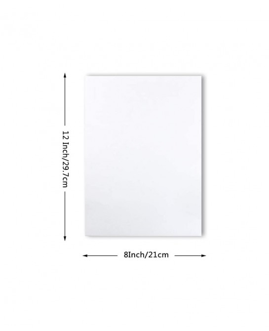 100PCS White Watercolor Paper 100% Rag Cotton Watercolor Paper Cold Press Cut Bulk Pack for Watercolorists Students Beginning...