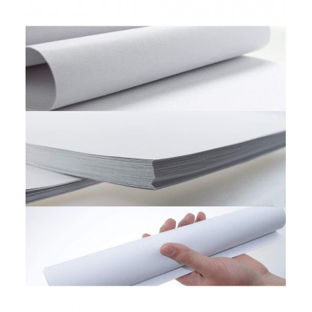 100PCS White Watercolor Paper 100% Rag Cotton Watercolor Paper Cold Press Cut Bulk Pack for Watercolorists Students Beginning...