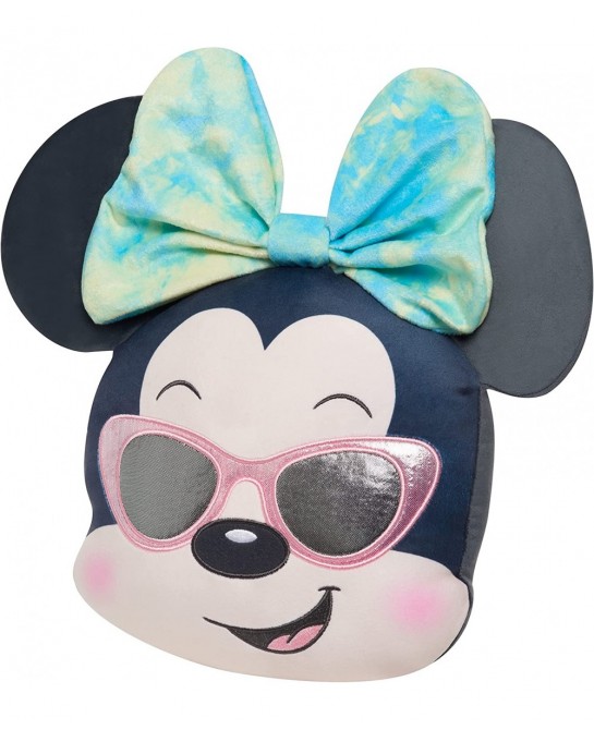 Disney Street Beach 13.5-Inch Character Head Plush Minnie Mouse Officially Licensed Kids Toys for Ages 2 Up and Presents Amaz...