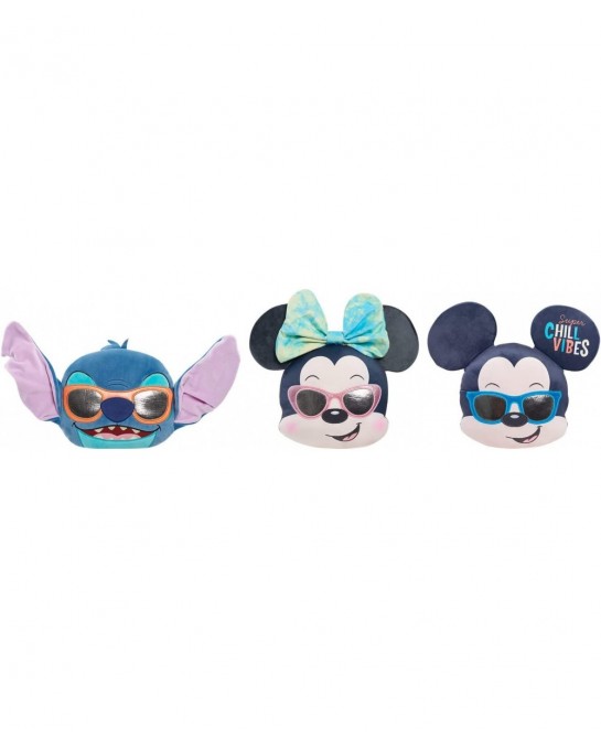 Disney Street Beach 13.5-Inch Character Head Plush Minnie Mouse Officially Licensed Kids Toys for Ages 2 Up and Presents Amaz...