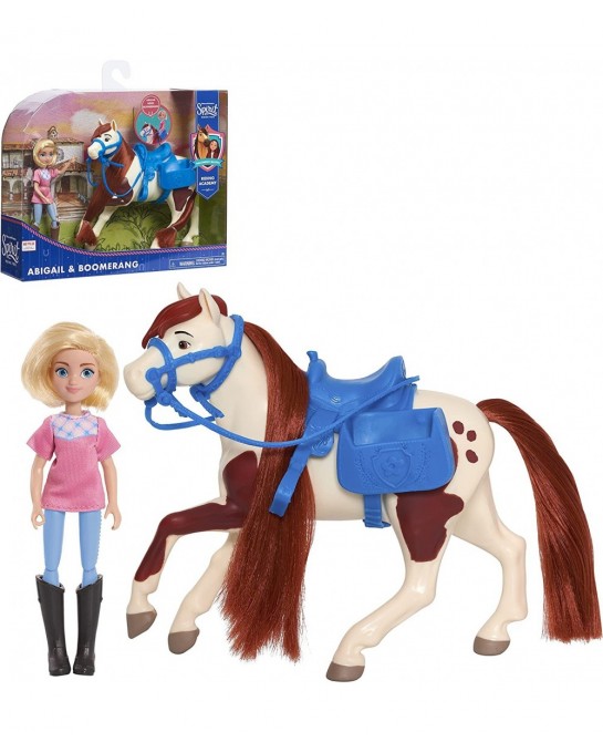 DreamWorks Spirit Riding Free Collector Doll & Horse Abigail & Boomerange $81.48 Dolls