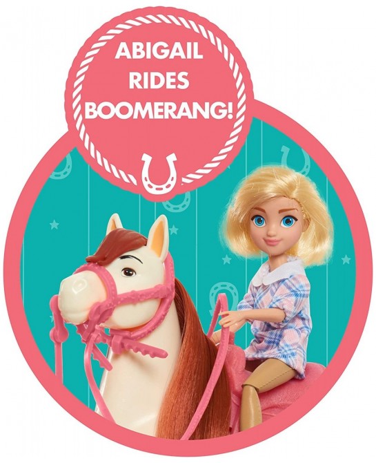 DreamWorks Spirit Riding Free Collector Doll & Horse Abigail & Boomerange $81.48 Dolls