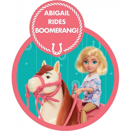 DreamWorks Spirit Riding Free Collector Doll & Horse Abigail & Boomerange $81.48 Dolls